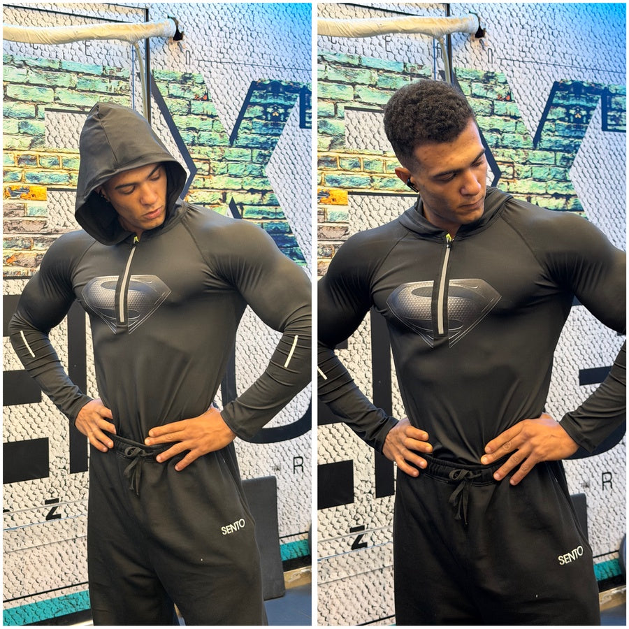 qurter zipper superman (superman)