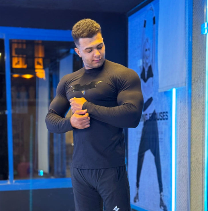 batman long-sleve compression T-shirt (batman)
