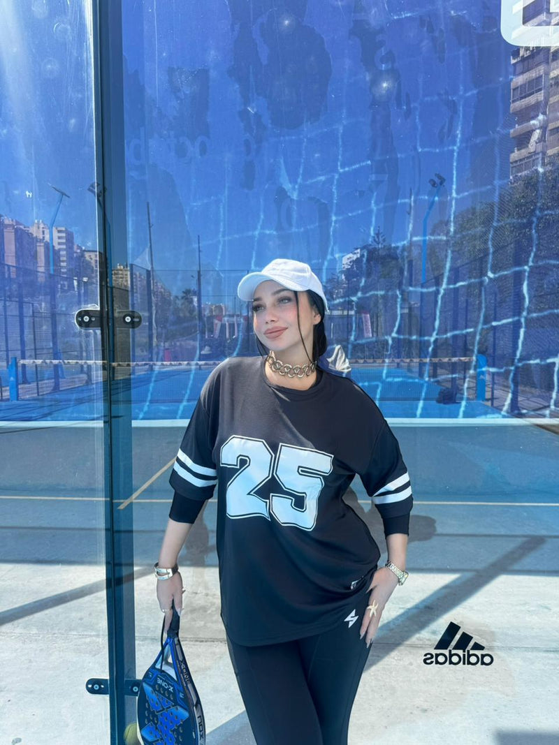 T-shirt baseball oversize 25 (t-shirt-25)